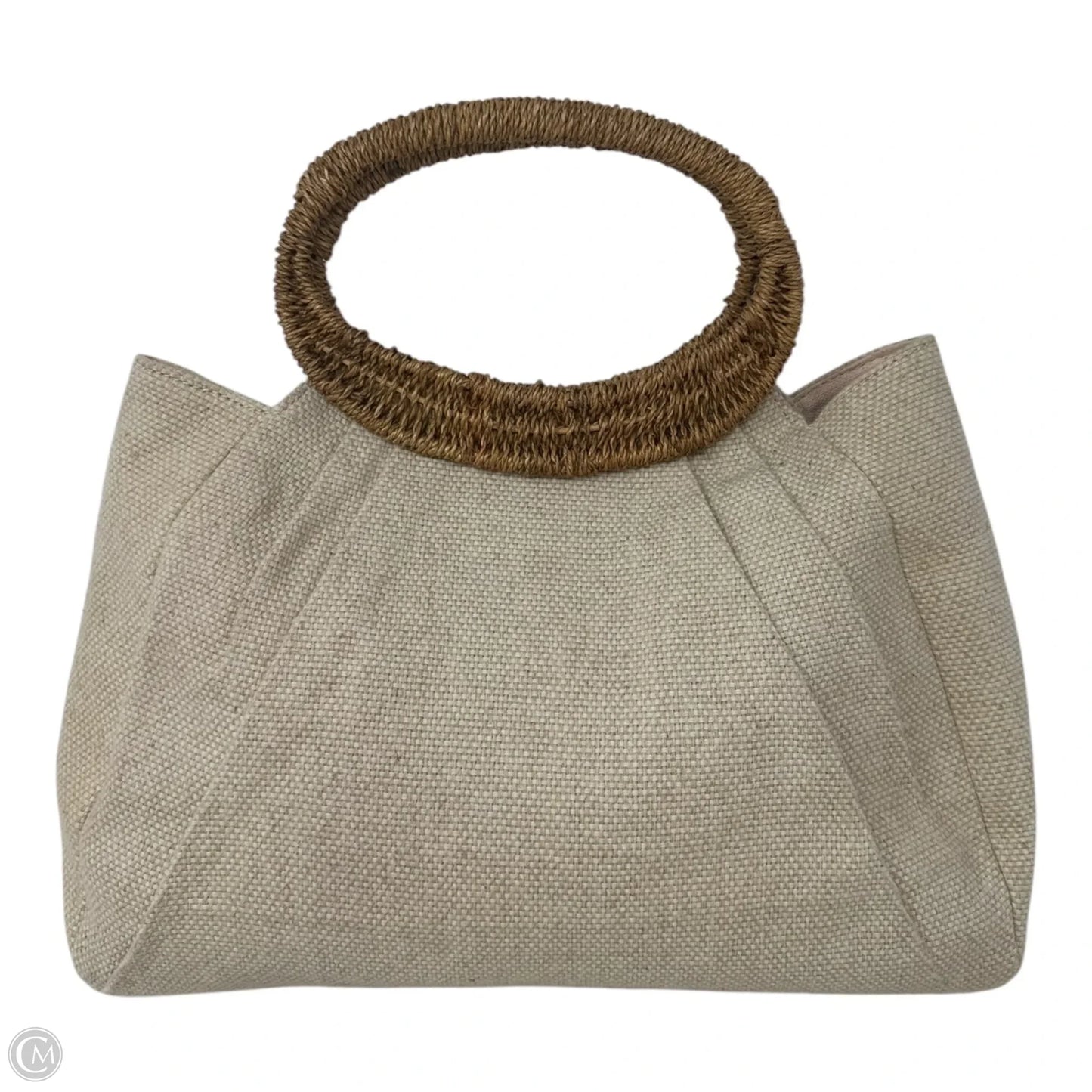 Embroidered Jute Tote By Spartina, Size: Medium