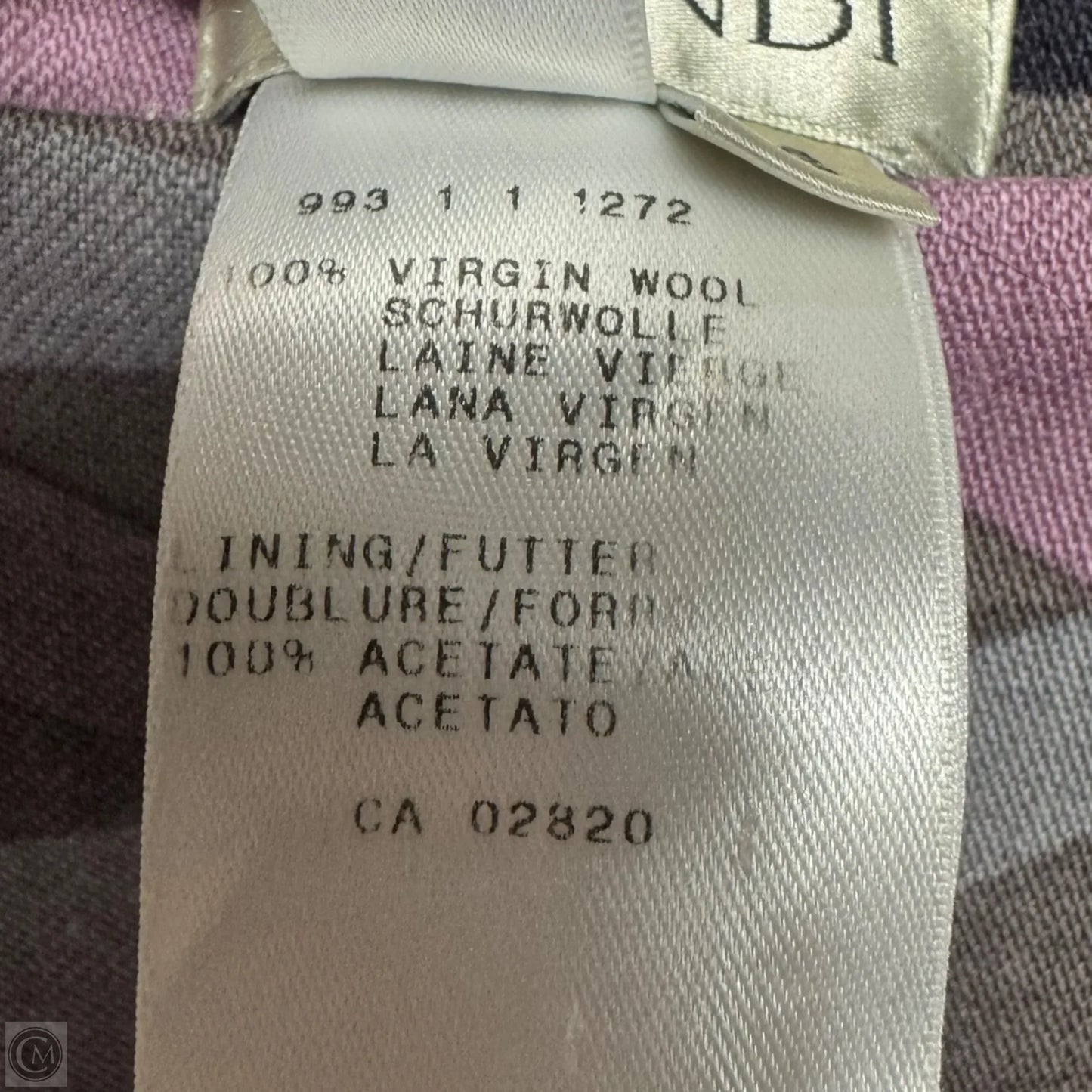 Abstract Print Wool Skirt Maxi By  Mondi In Multi-colored, Size: 4