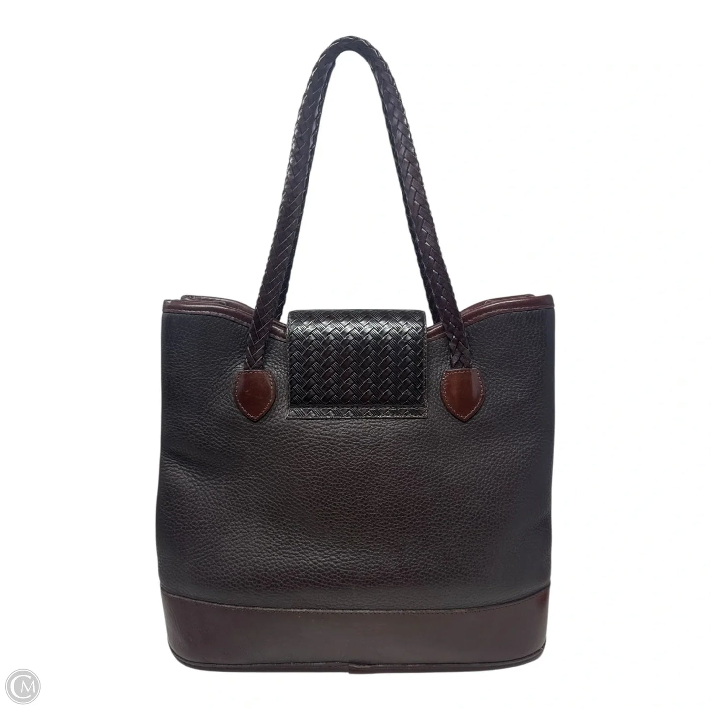 Vintage Handbag Leather By Brighton, Size: Large