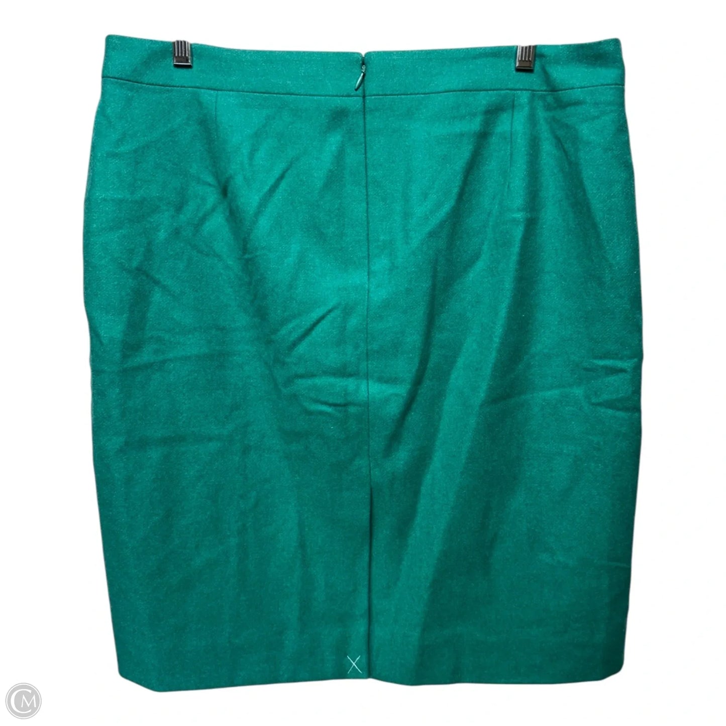 Wool Blend Skirt Mini & Short By J. Crew In Green, Size: 14