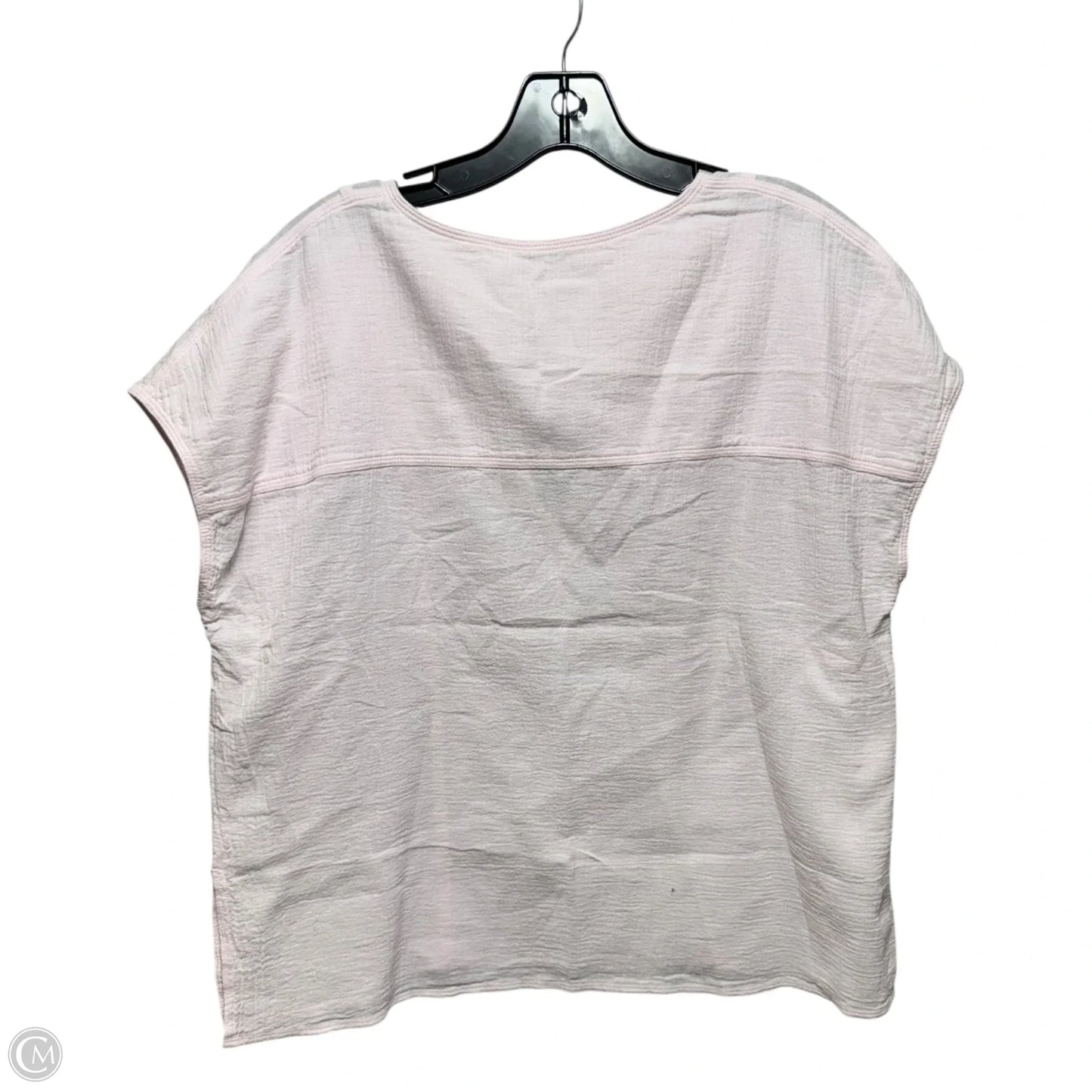 Cotton Gauze Top Sleeveless By Vince In Pink, Size: M