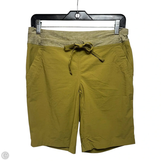 Athletic Shorts By Duluth Trading In Chartreuse, Size: 4