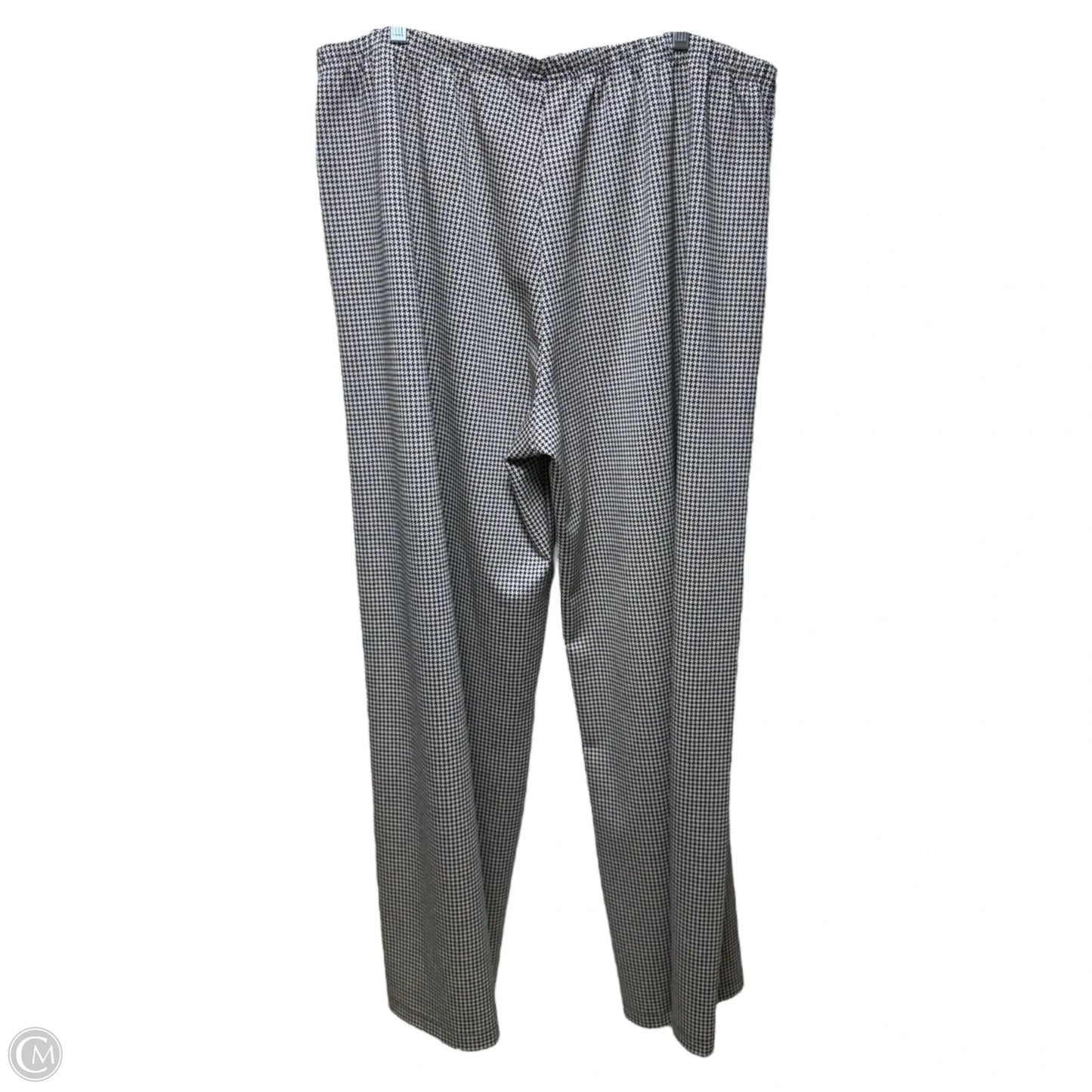 Palazzo Pant By Bryn Walker In Checkered Pattern, Size: 3x