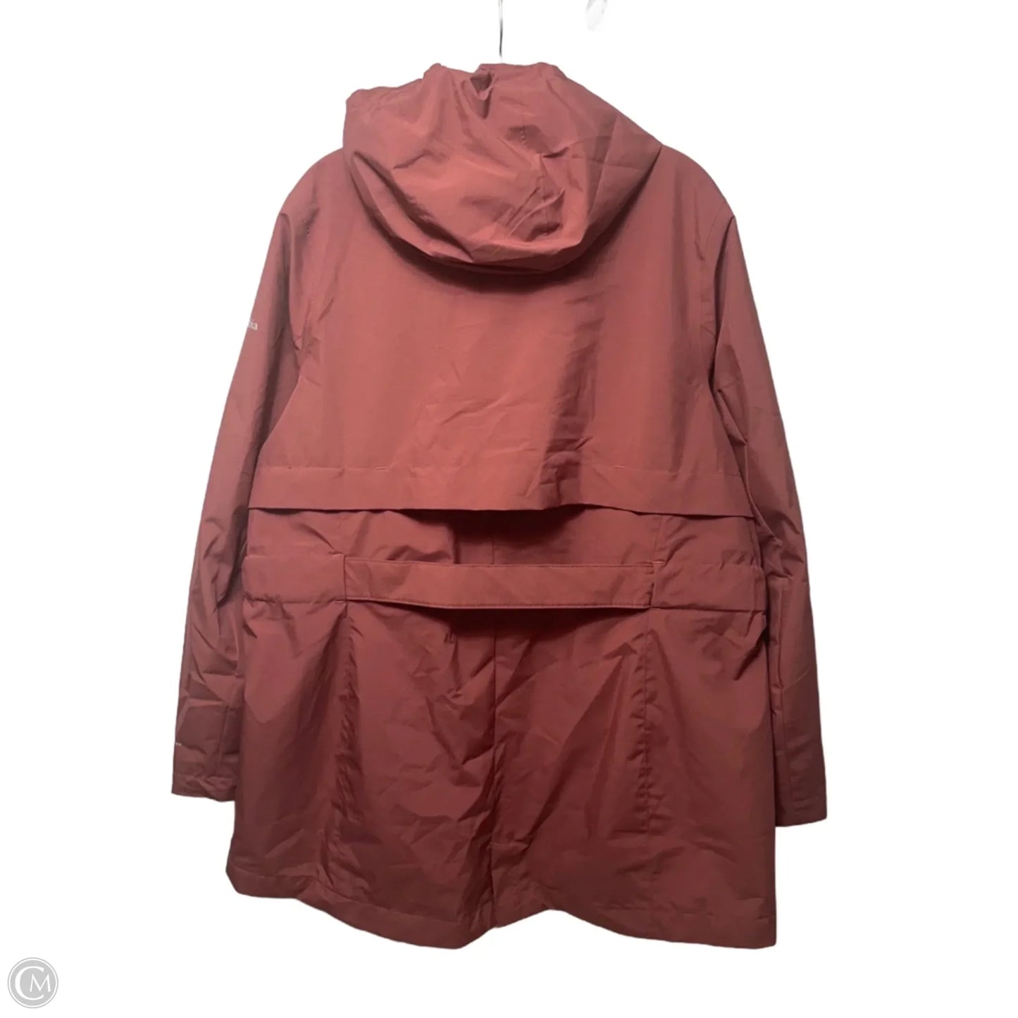 Jacket Windbreaker By Columbia In Mauve, Size: Xl