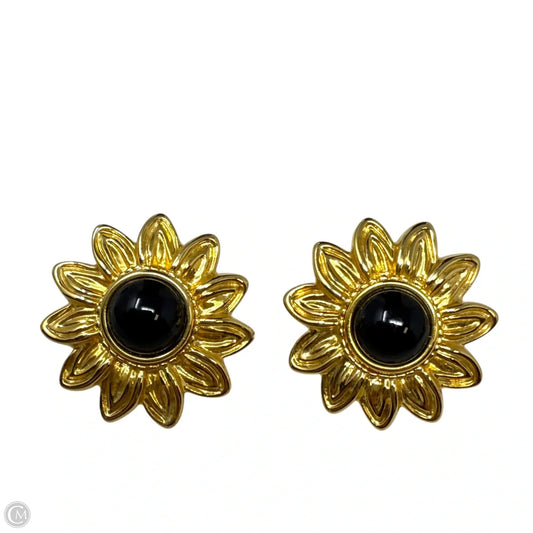 2-In-1 Sunflower Button Stud Convertible Earrings By Joan Rivers