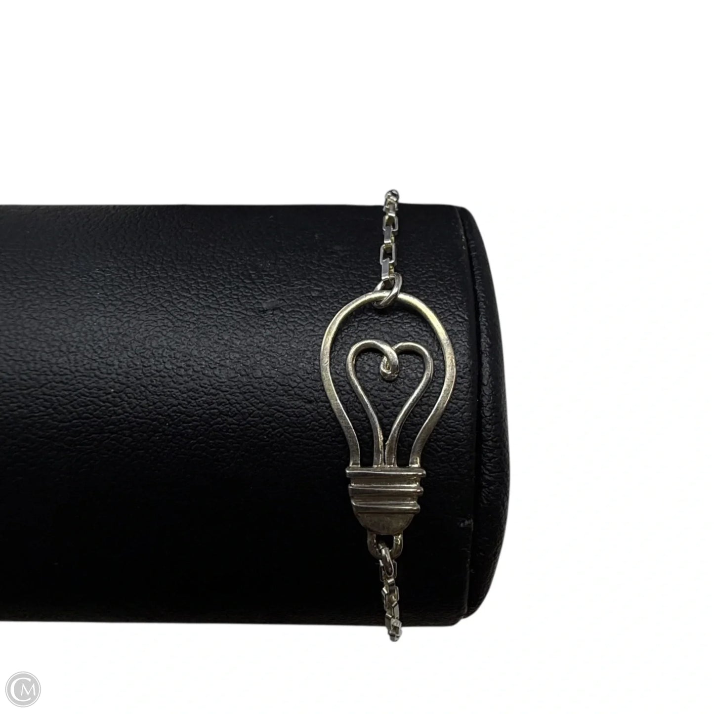 Light Bulb Chain Sterling Silver Bracelet By Whimsy Jewelry