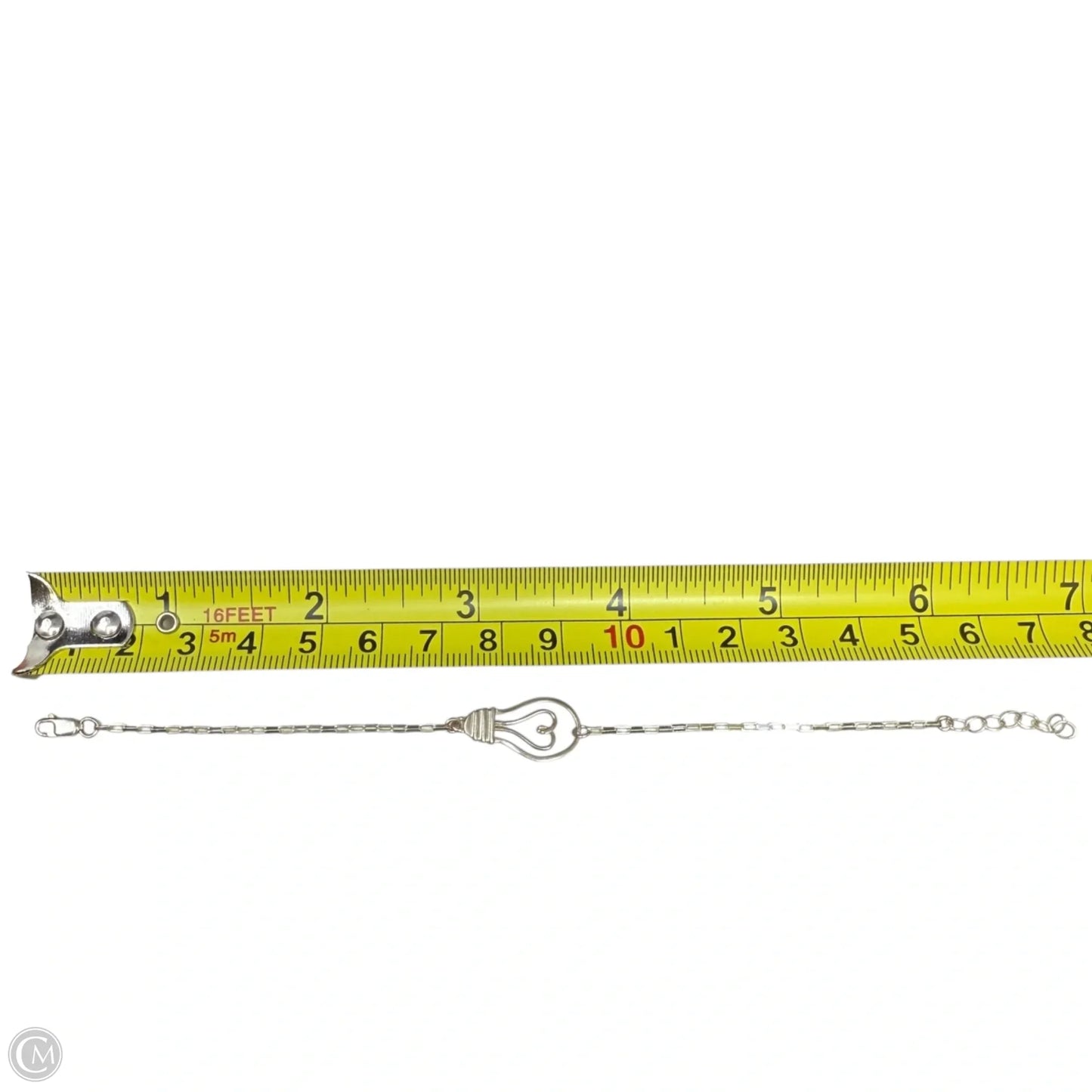 Light Bulb Chain Sterling Silver Bracelet By Whimsy Jewelry