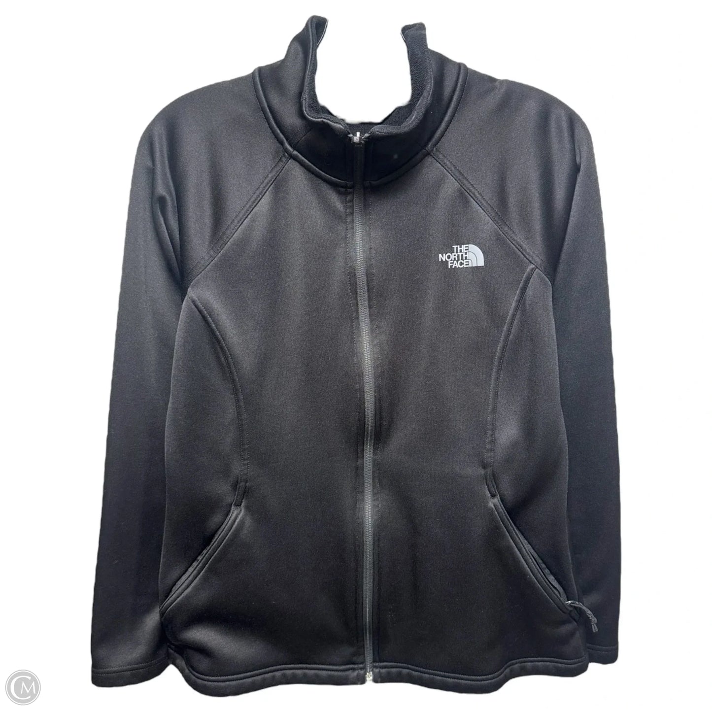 Athletic Jacket By The North Face In Black, Size: M