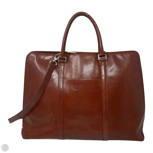Laptop Bag Leather By Hobo Intl, Size: Large