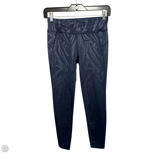 Athletic Leggings By Sweaty Betty In Navy, Size: XS
