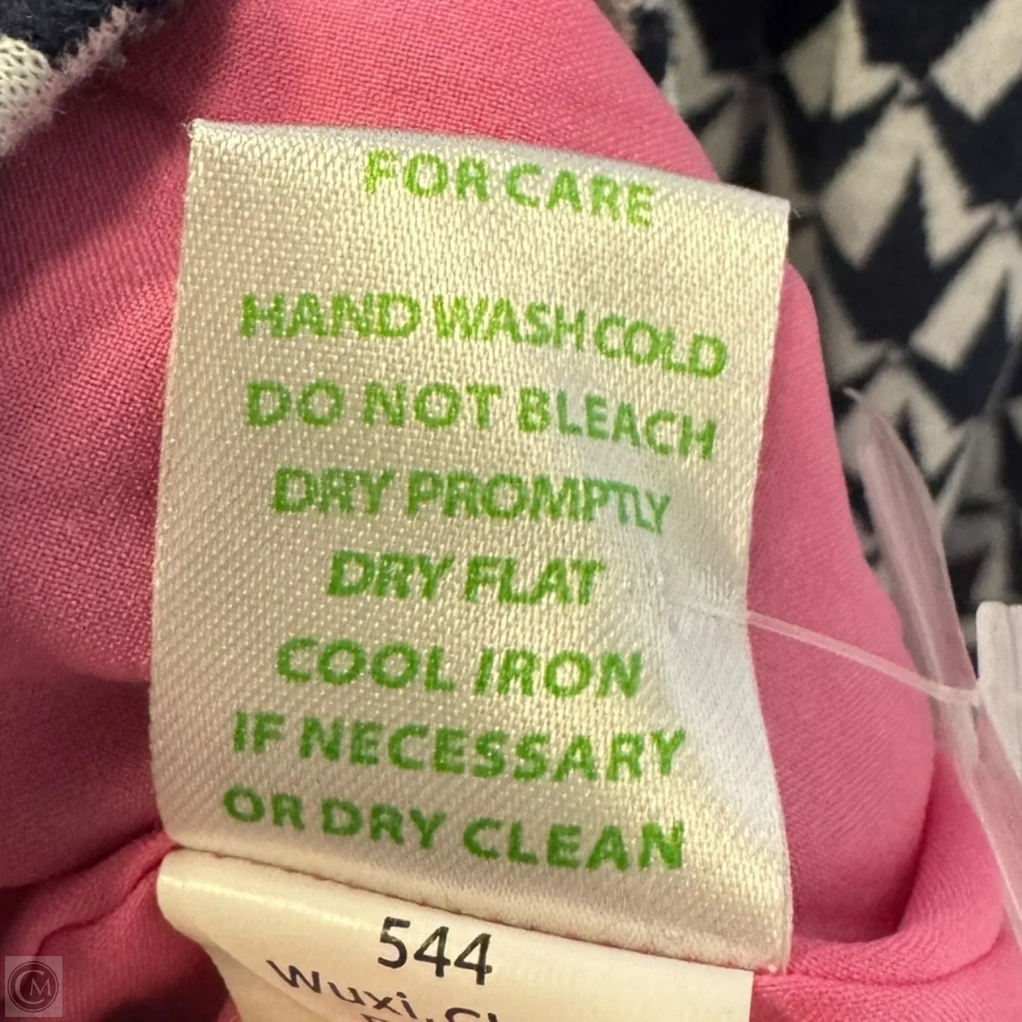 Gather Neckline Jacket Designer By Lilly Pulitzer In Navy & White, Size: Xl