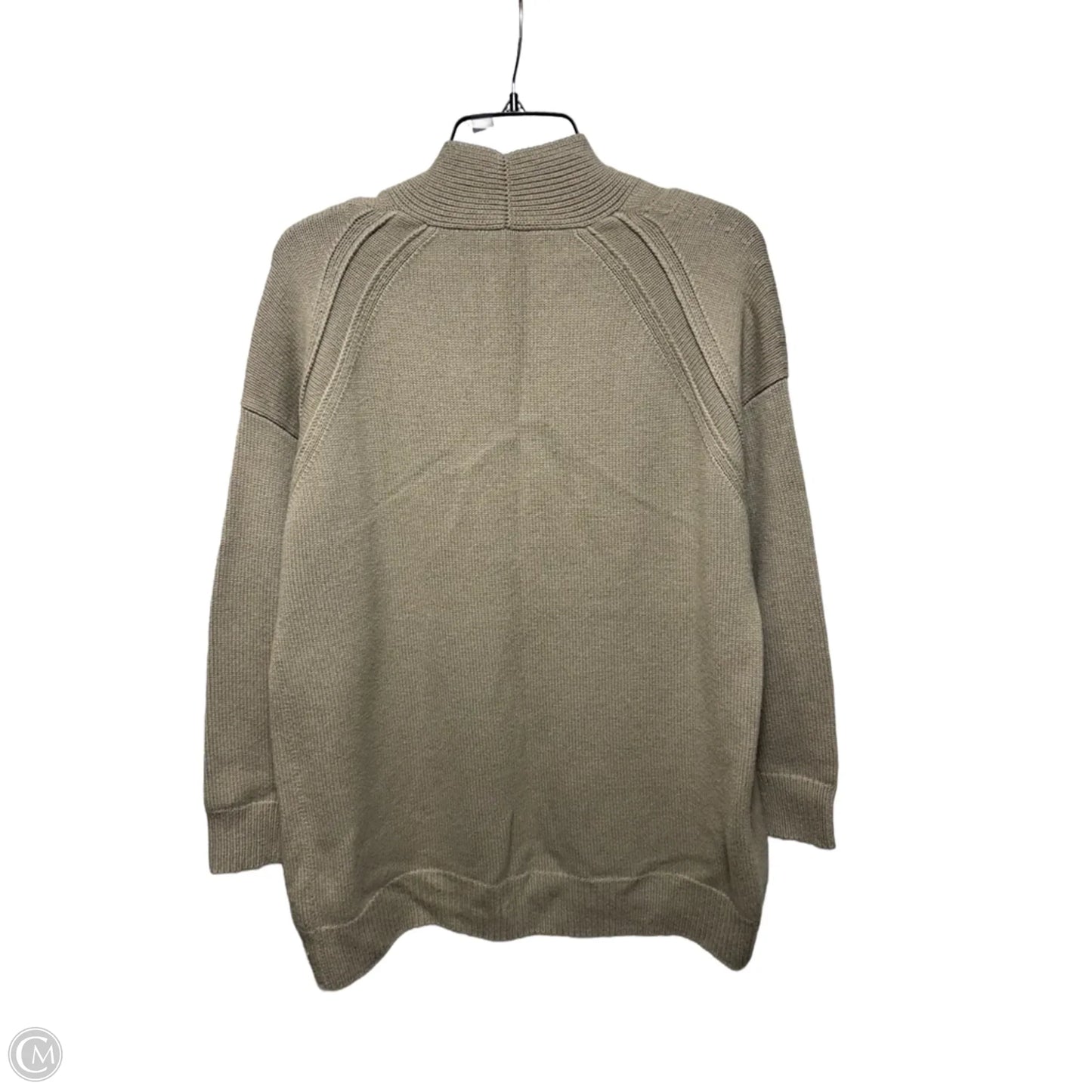 Sweater Cardigan Cashmere By Vince In Green, Size: S