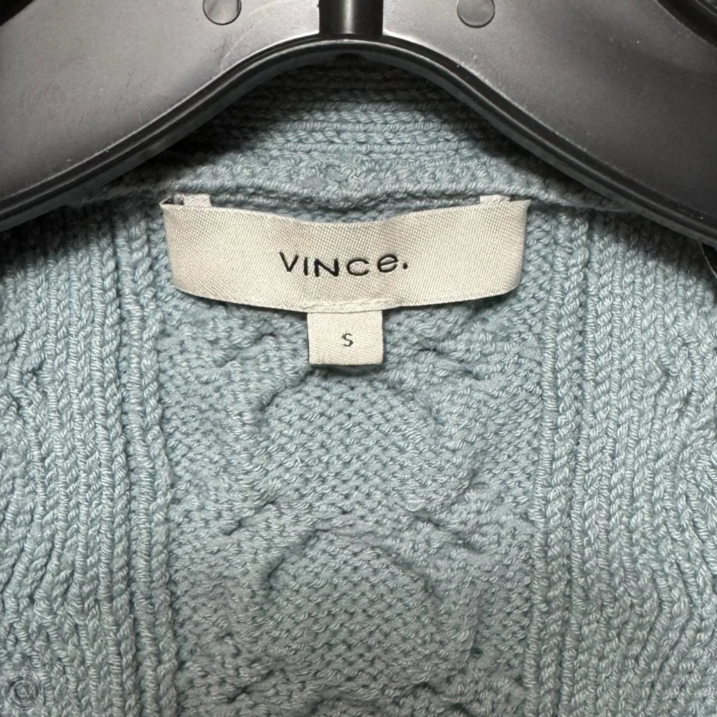 Sweater Cardigan By Vince In Blue, Size: S