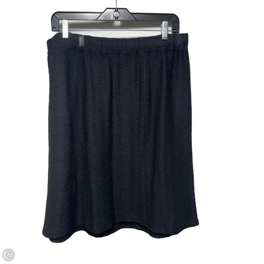 Skirt Luxury Designer By St John Collection In Black, Size: 14