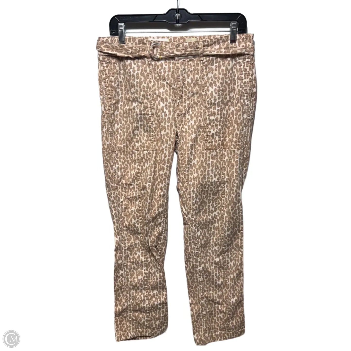 The Wanderer Utility Pants By Anthropologie In Leopard Print, Size: 8