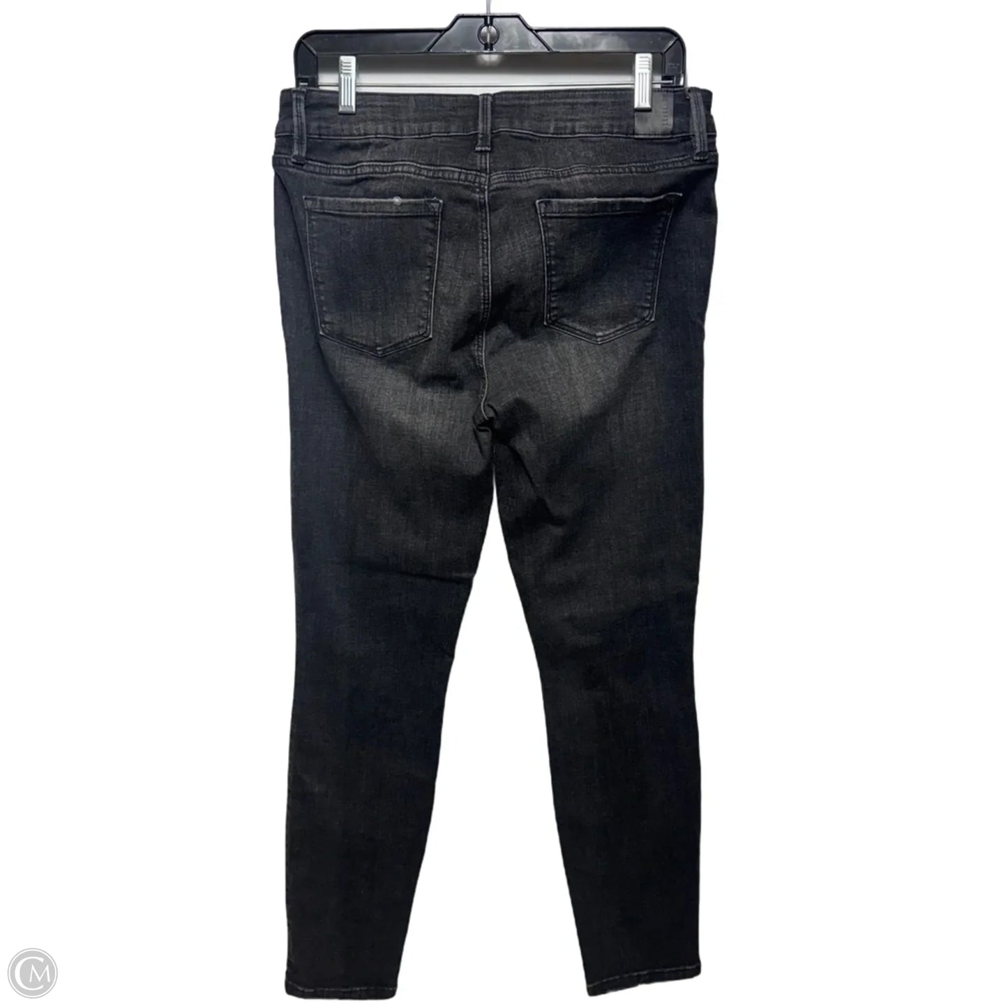 Jeans Skinny By Level 99 In Black, Size: 12