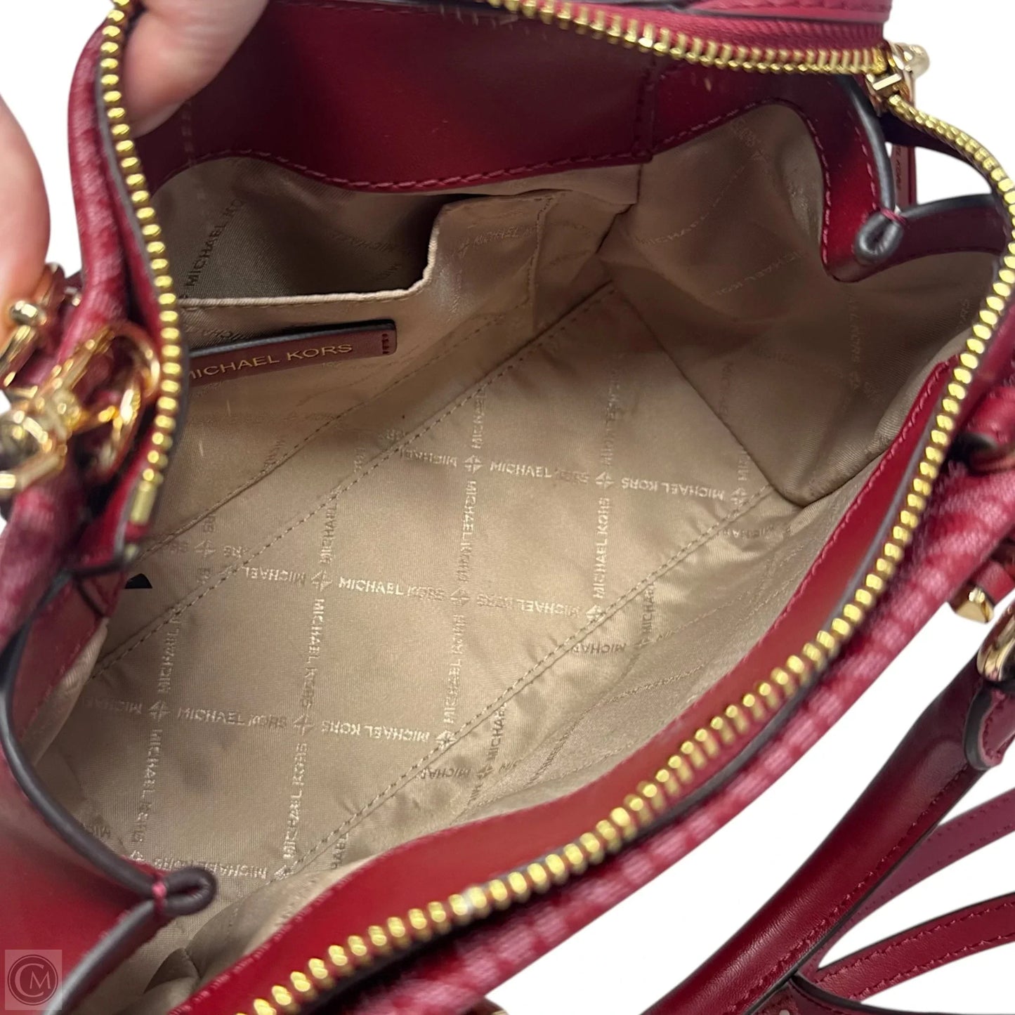 Marilyn Signature Logo Messenger Bag By Michael By Michael Kors, Size: Small