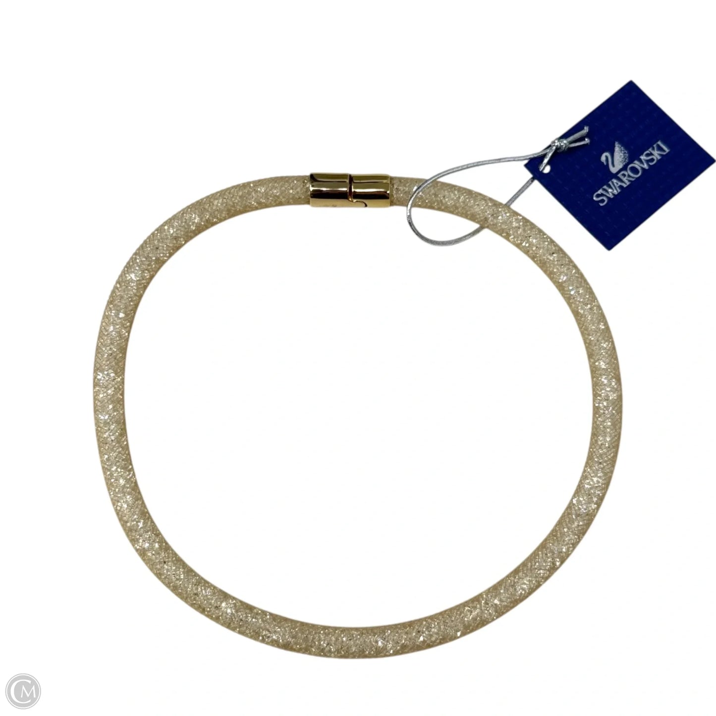 Stardust Crystal Mesh Choker Necklace Designer By Swarovski