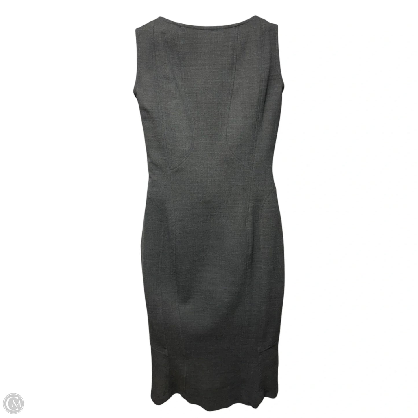 Structured Wool Blend Dress & Blazer Set 2pc By Yigal Azrouel In Grey, Size: 10
