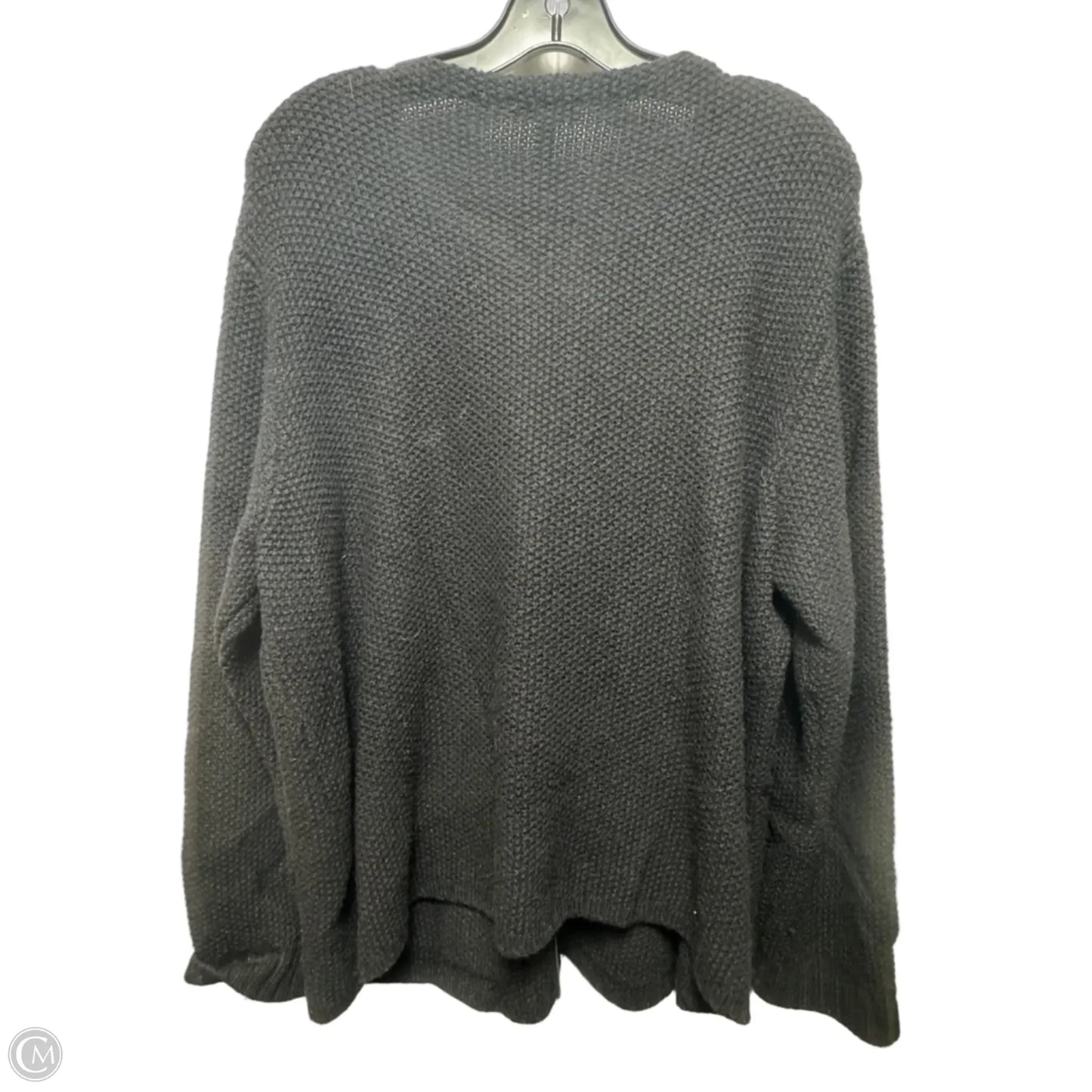 Sweater Cardigan By Eileen Fisher In Black, Size: Xl