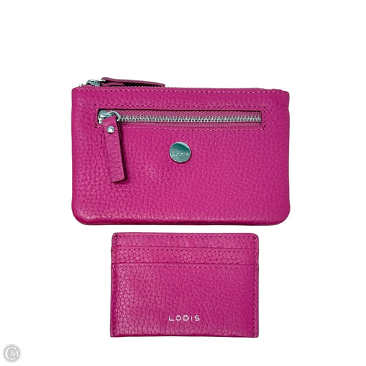 Bev Cards Keys Coins Wallet By Lodis, Size: Small