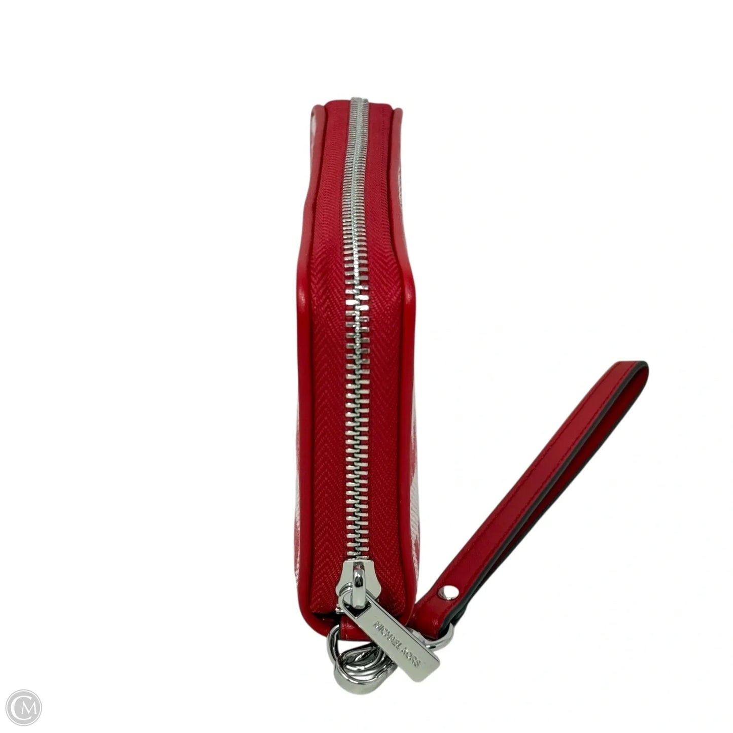 Jet Set Travel Large Striped Logo Jacquard Smartphone Wristlet By Michael By Michael Kors, Size: Medium