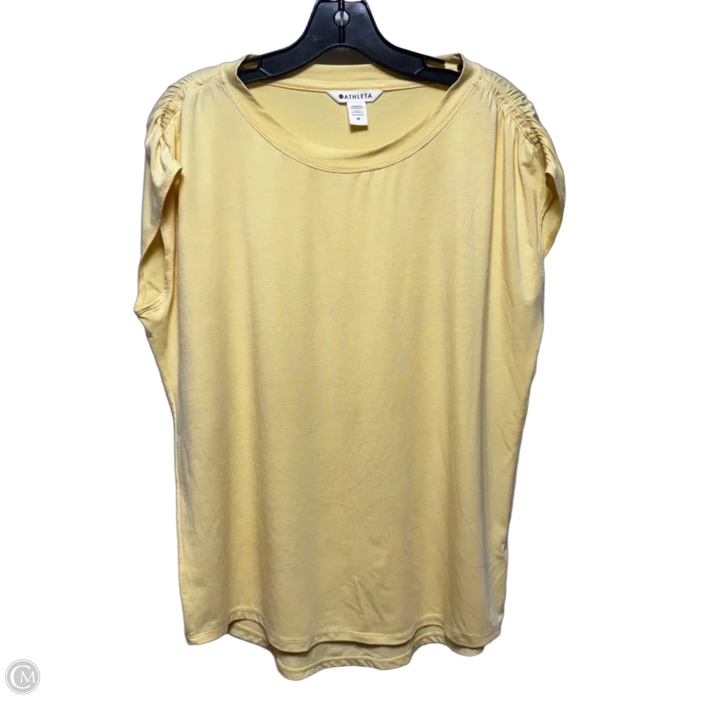Athletic Tank Top By Athleta In Yellow, Size: M