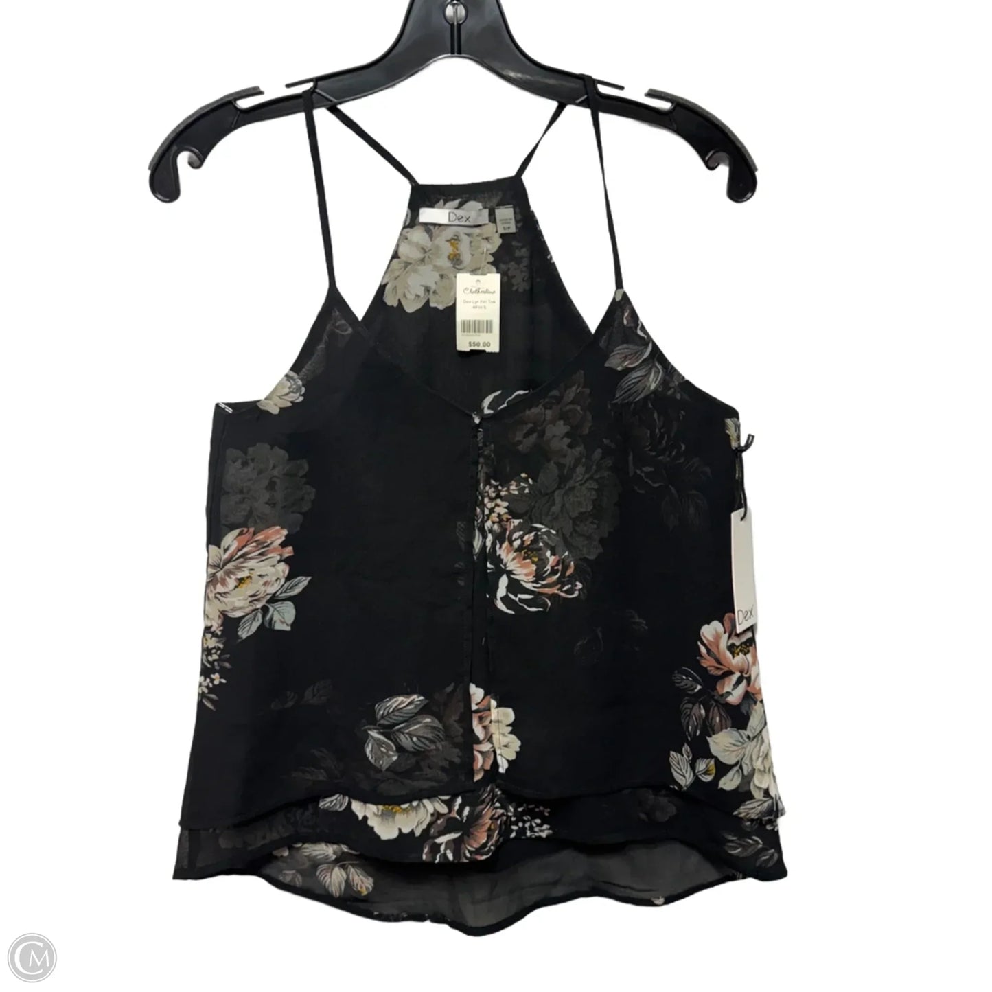 Tank Top By Dex In Floral Print, Size: S