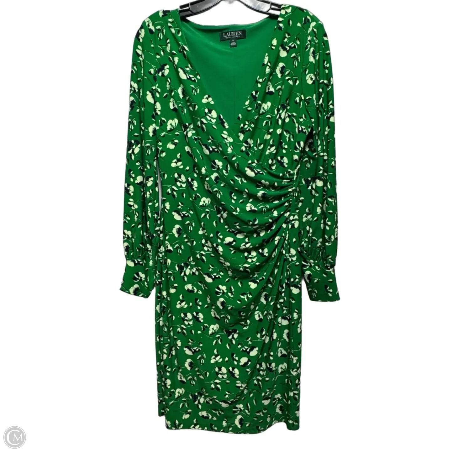 Dress Casual Midi By Lauren By Ralph Lauren In Green, Size: 6