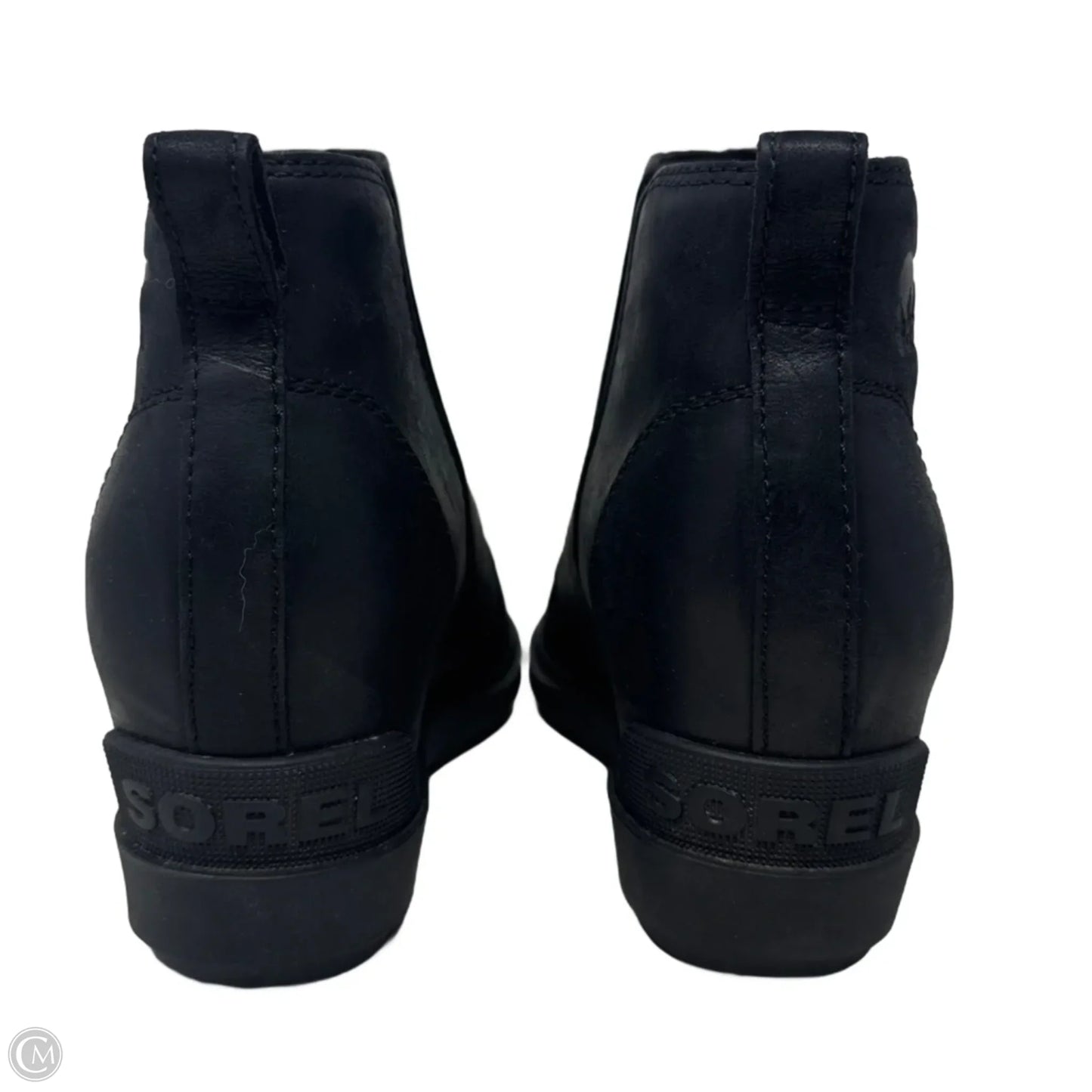 Evie Boots Ankle Flats By Sorel In Black, Size: 9.5