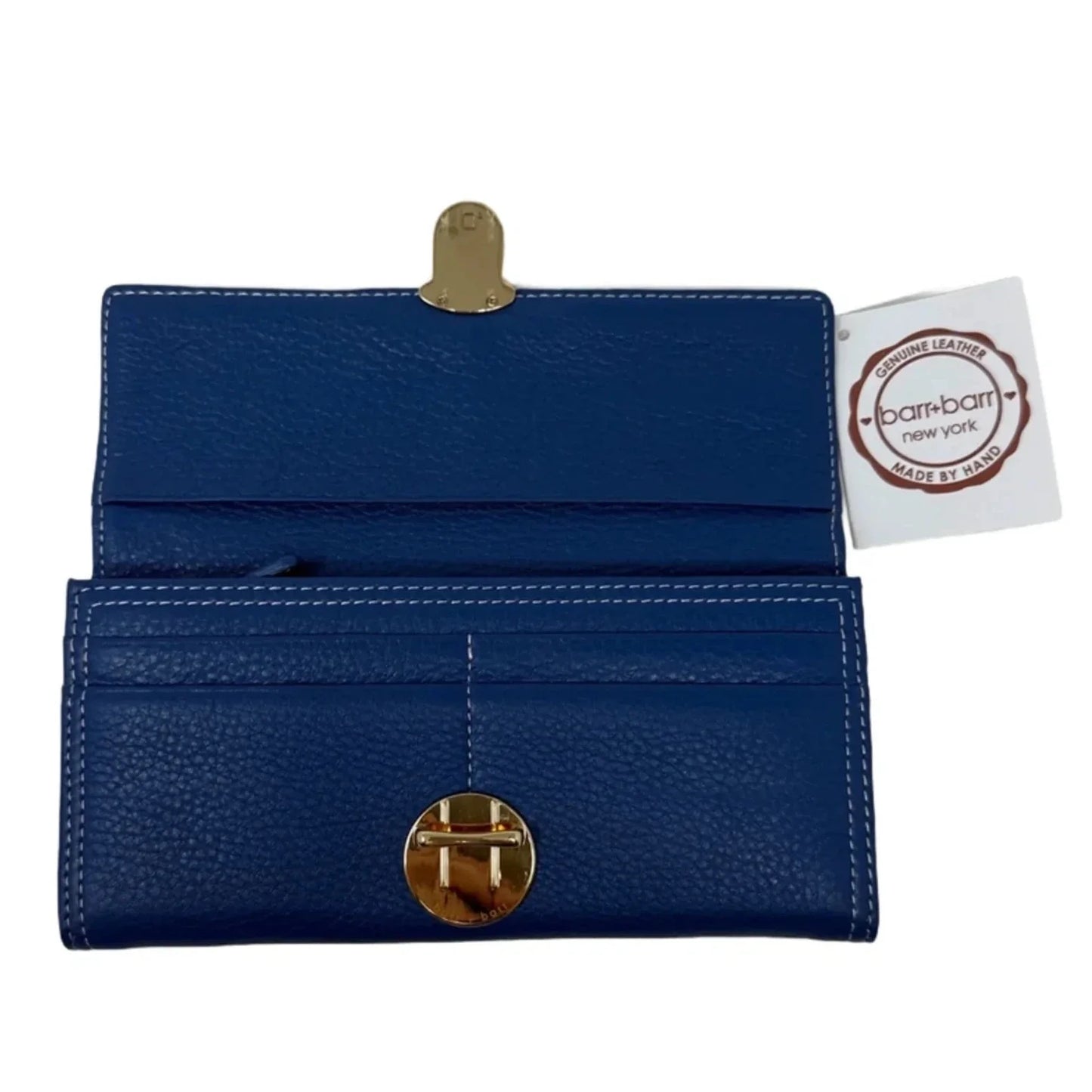 Wallet Leather By Bar+Bar, Size: Medium