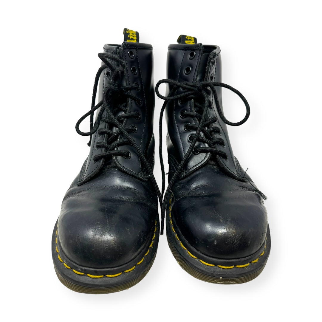 1460 Black Boots Combat Dr Martens, Size 8