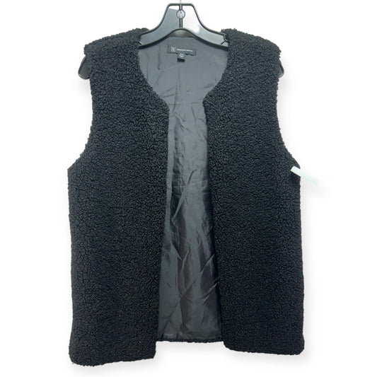 Vest Faux Fur & Sherpa By Inc In Black, Size: S