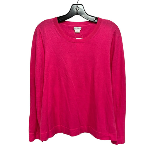 Sweater By J. Crew In Pink, Size: L