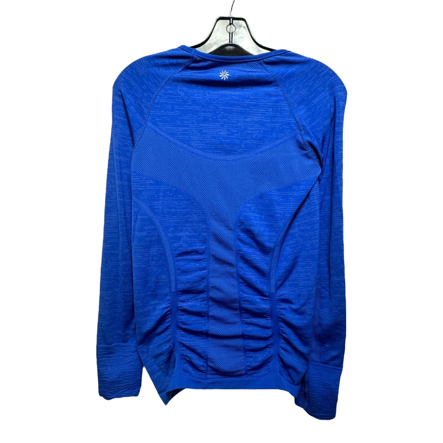 Athletic Top Long Sleeve Collar By Athleta In Blue, Size: S