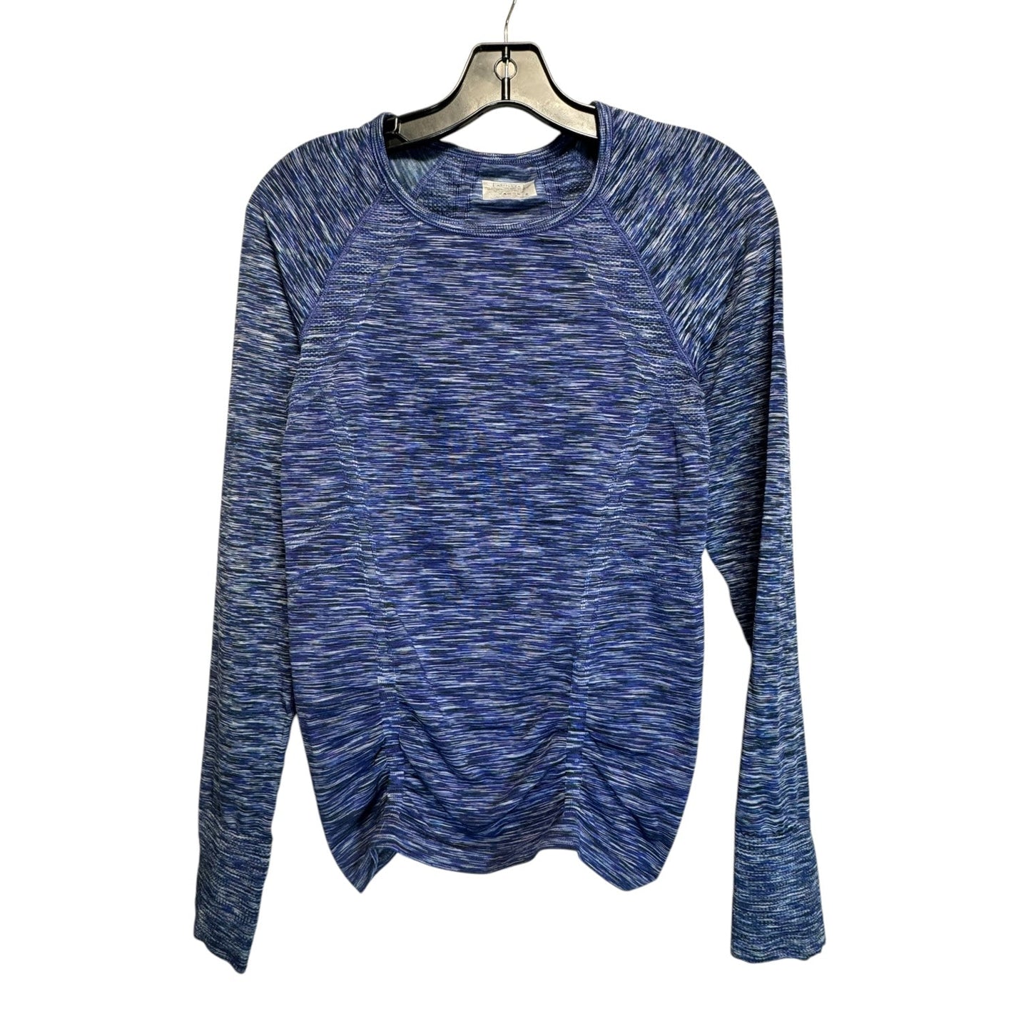 Athletic Top Long Sleeve Collar By Athleta In Blue, Size: S