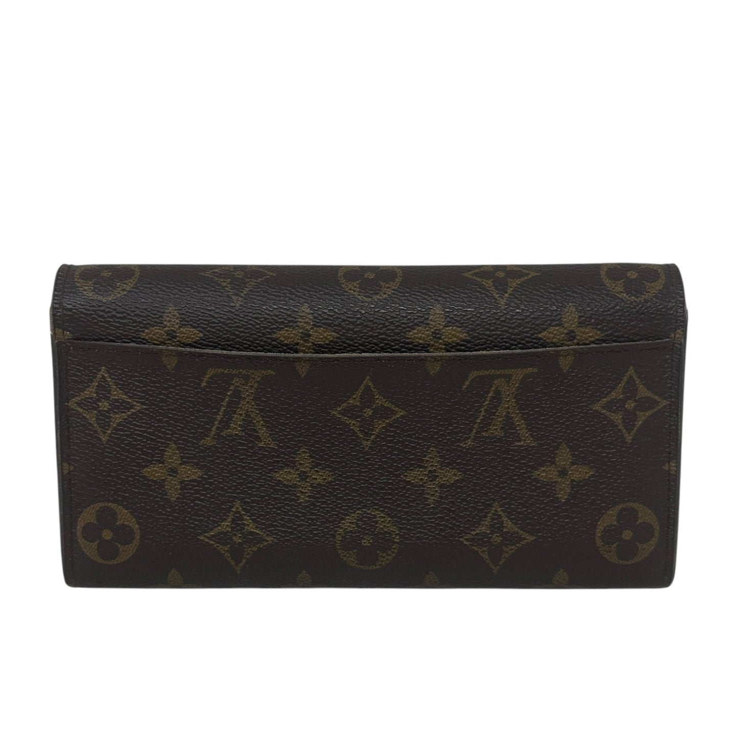 Sarah Wallet Luxury Designer By Louis Vuitton, Size: Large