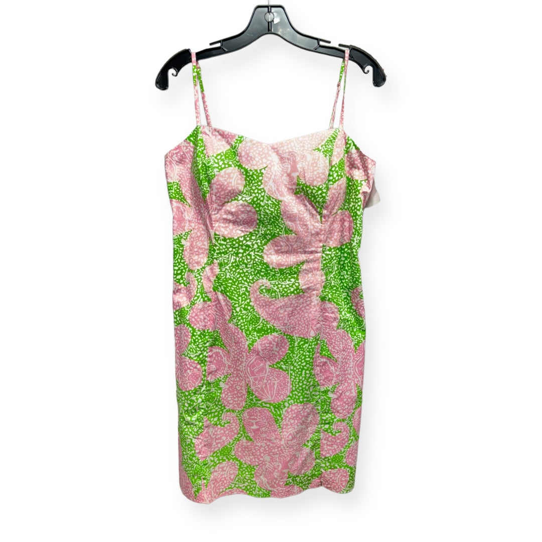 McCallum Dress in Limeade Cheat Ya Lilly Pulitzer, Size 10