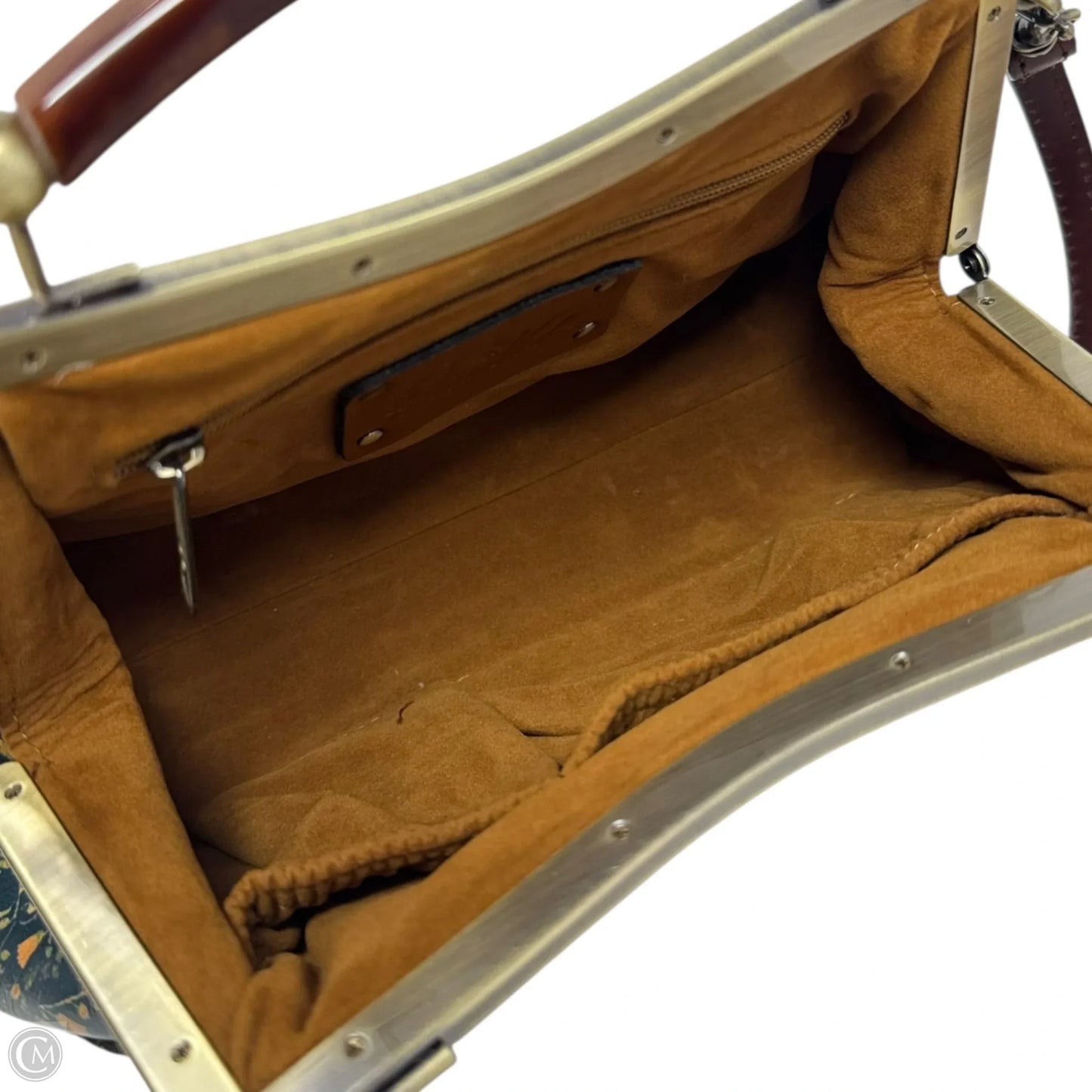 Kelmscott Frame Handbag Designer By Patricia Nash, Size: Small