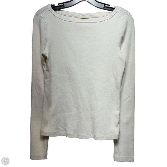 Top Long Sleeve Basic By Universal Thread In Animal Print, Size: M