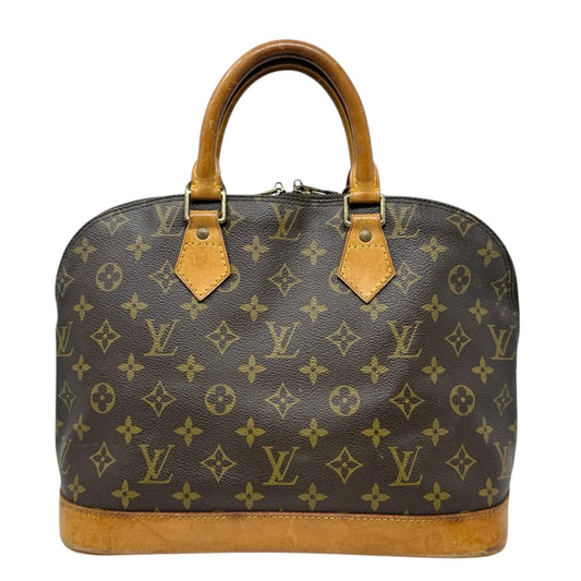 AS IS Monogram Canvas Alma PM Handbag Luxury Designer By Louis Vuitton, Size: Medium
