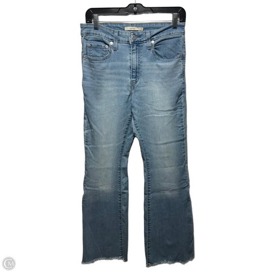 726 Flare Jeans Flared By Levis In Blue Denim, Size: 8/29