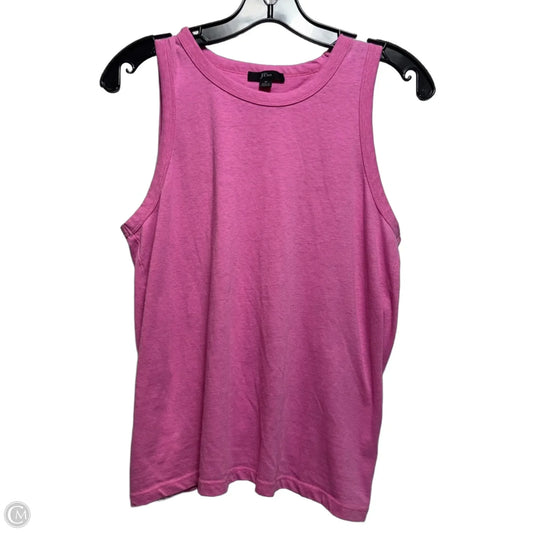 Athletic Tank Top By J. Crew In Pink, Size: M