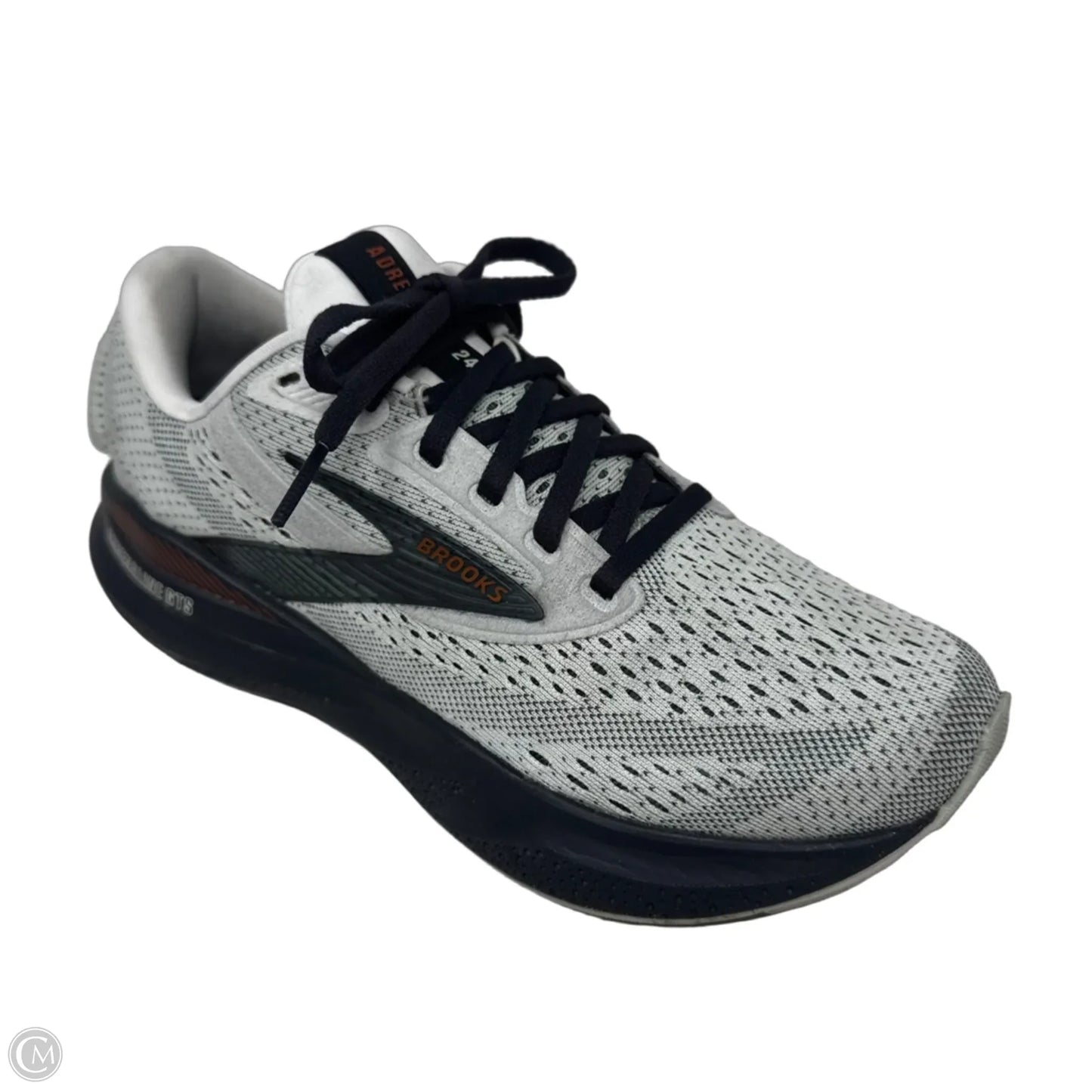 Adrenaline GTS Shoes Athletic By Brooks In Green & Grey, Size: 6.5