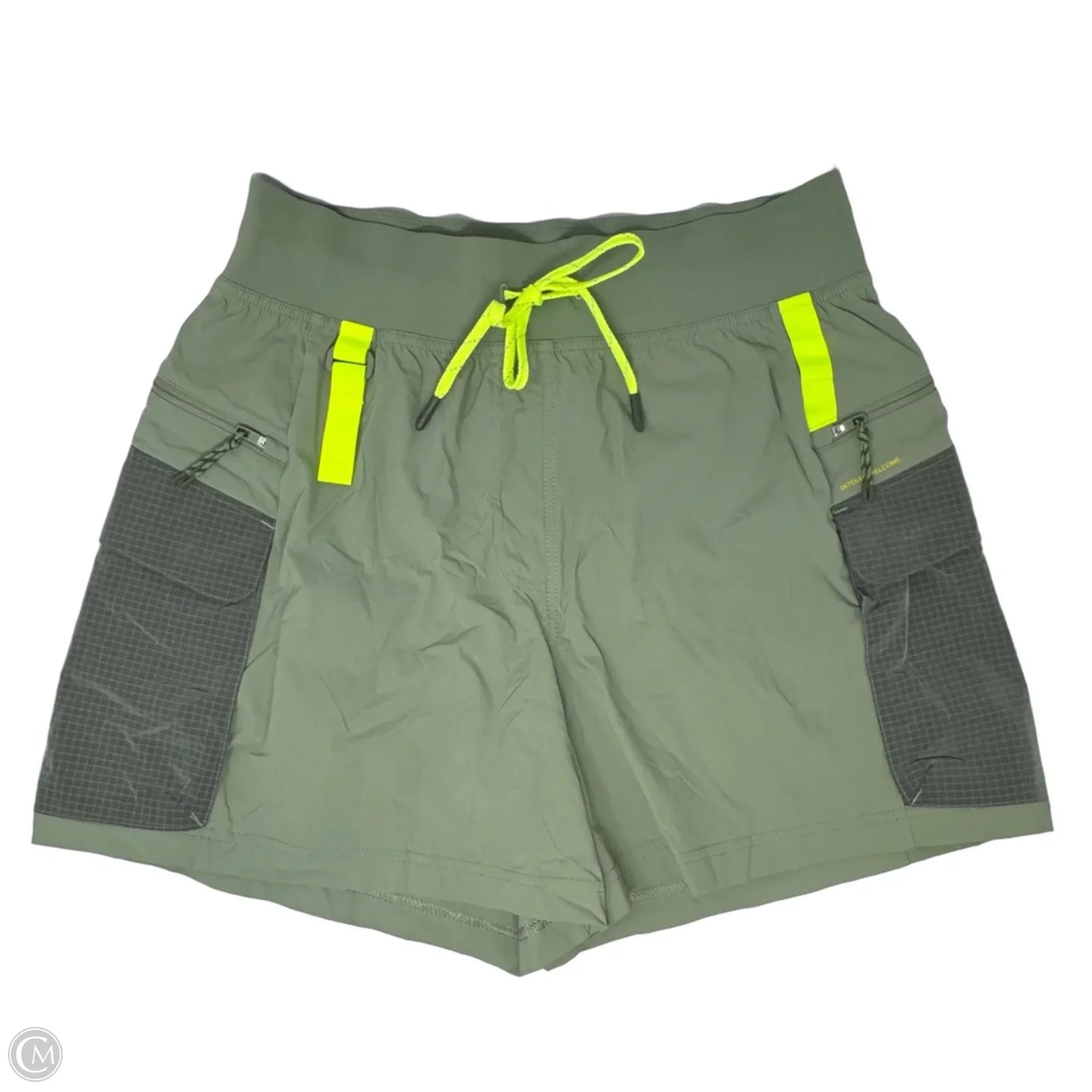 Athletic Shorts By Lululemon In Green, Size: 10