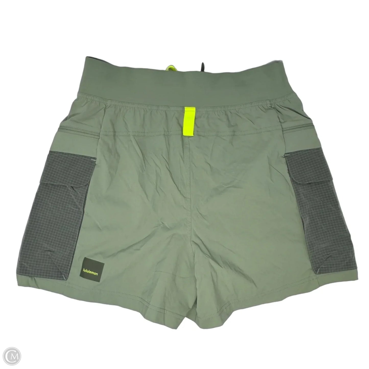 Athletic Shorts By Lululemon In Green, Size: 10