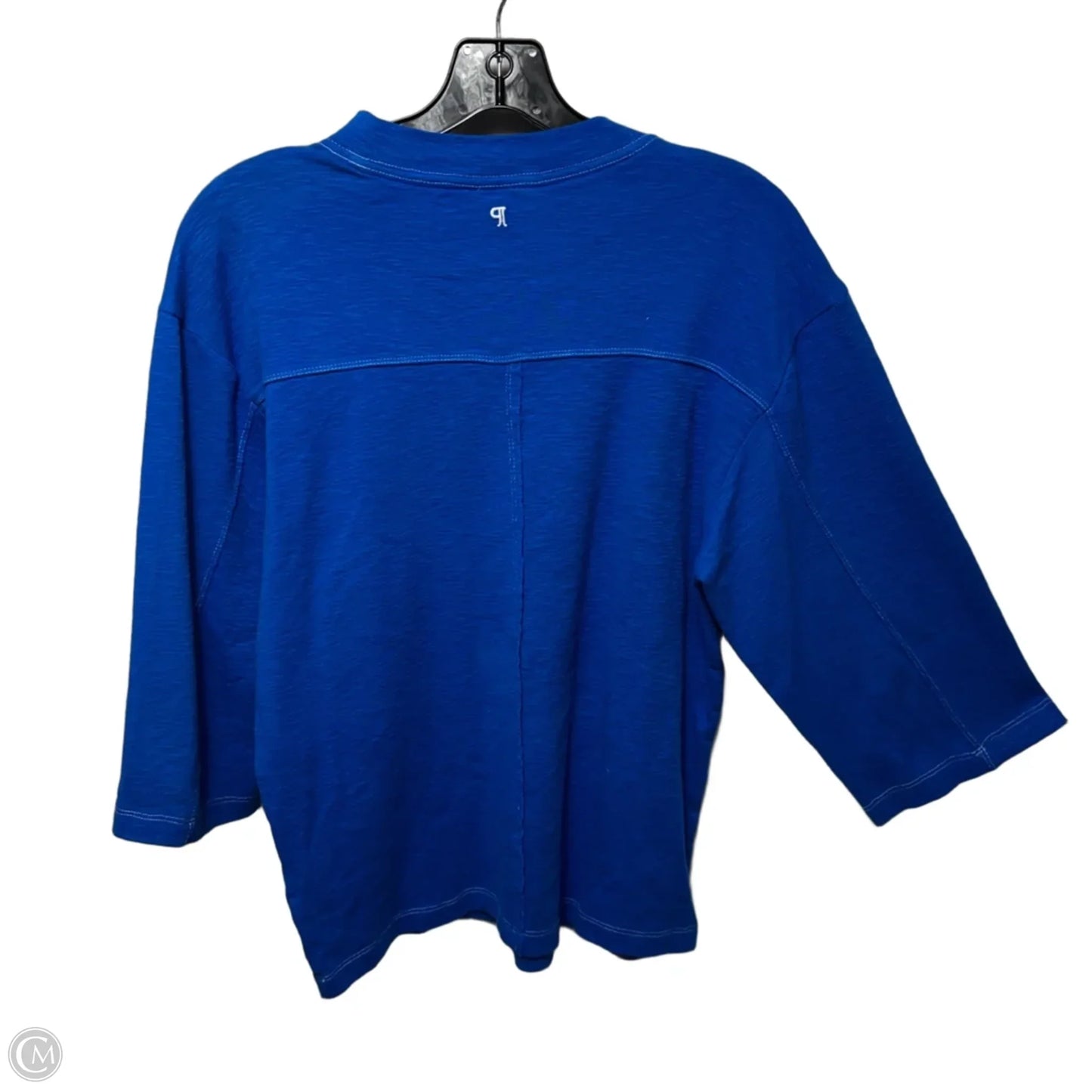 “74” Top 3/4 Sleeve By Pilcro In Blue, Size: Xs