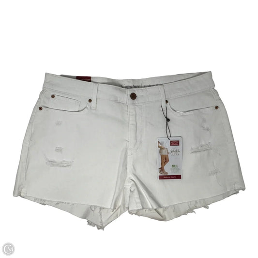 Signature Modern Shorts By Levis In White, Size: 12/31