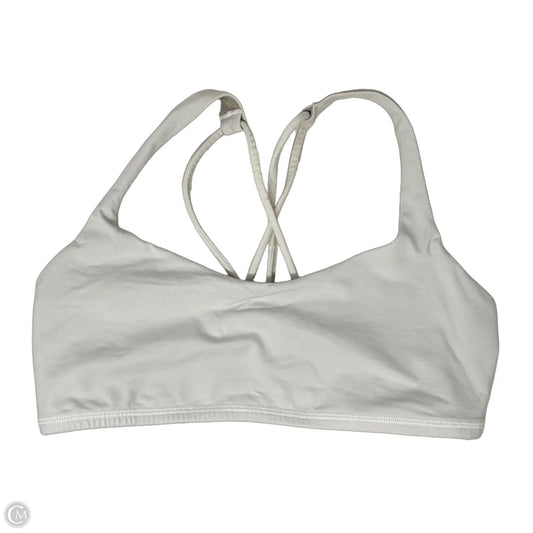 Athletic Bra By Lululemon In Cream, Size: 6