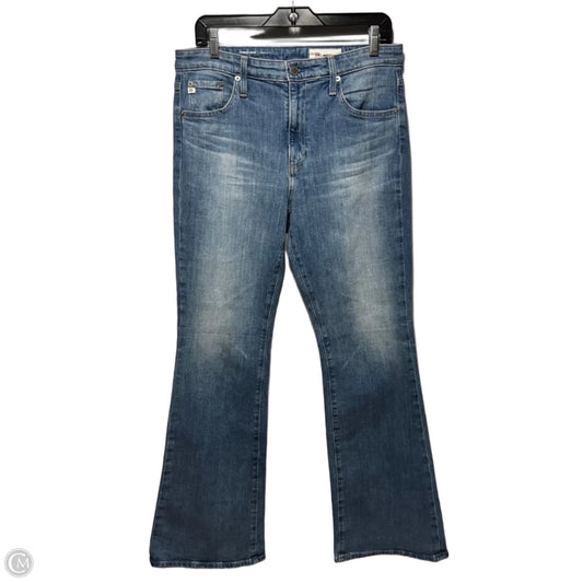 Farrah Bootcut Jeans Flared By Ag Jeans In Blue Denim, Size: 10 / 30x32